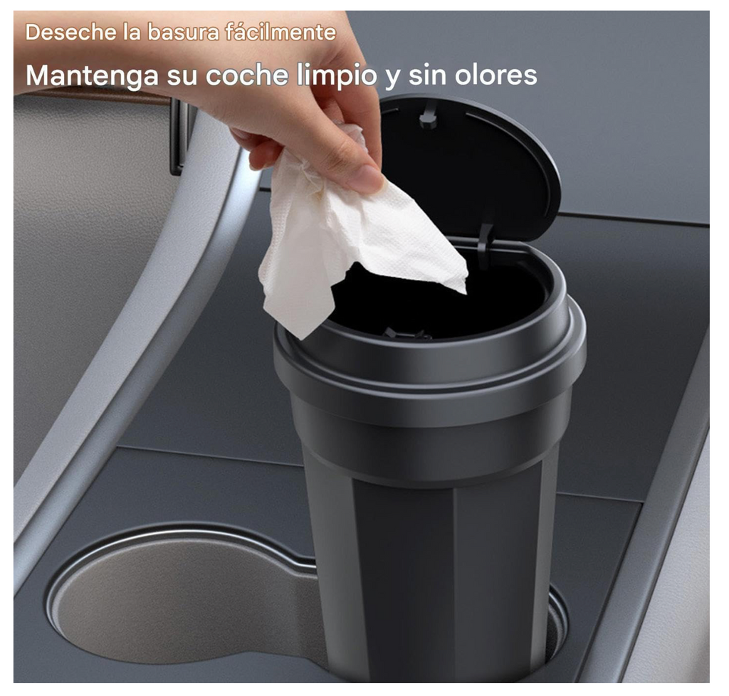 Papelera Compacta Para Coche