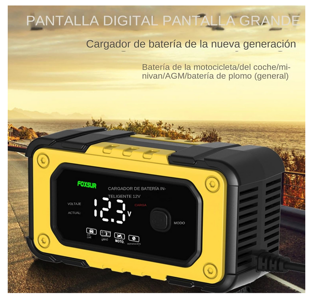 Arrancador portátil de batería