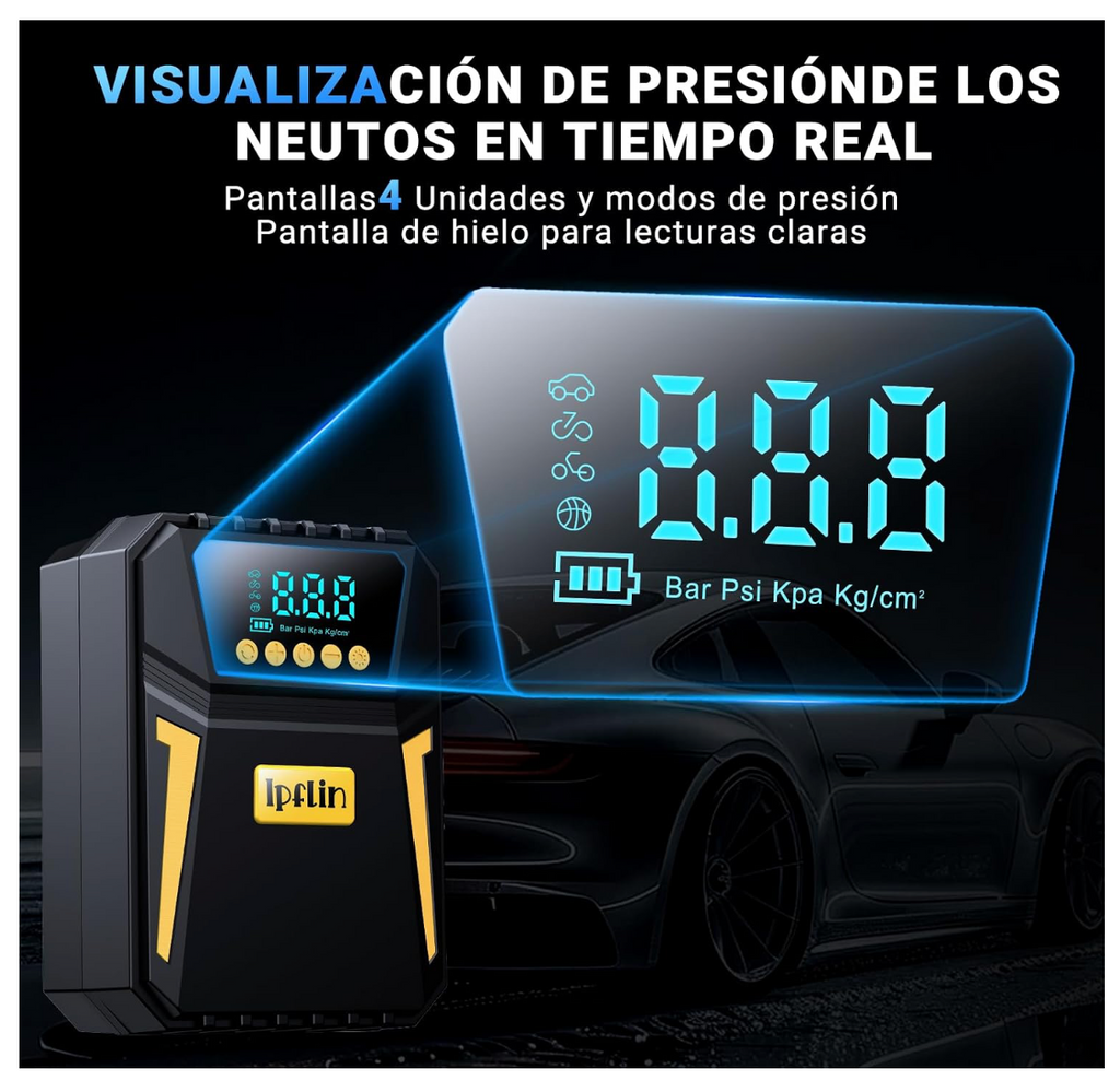 Compresor Portátil de Neumáticos