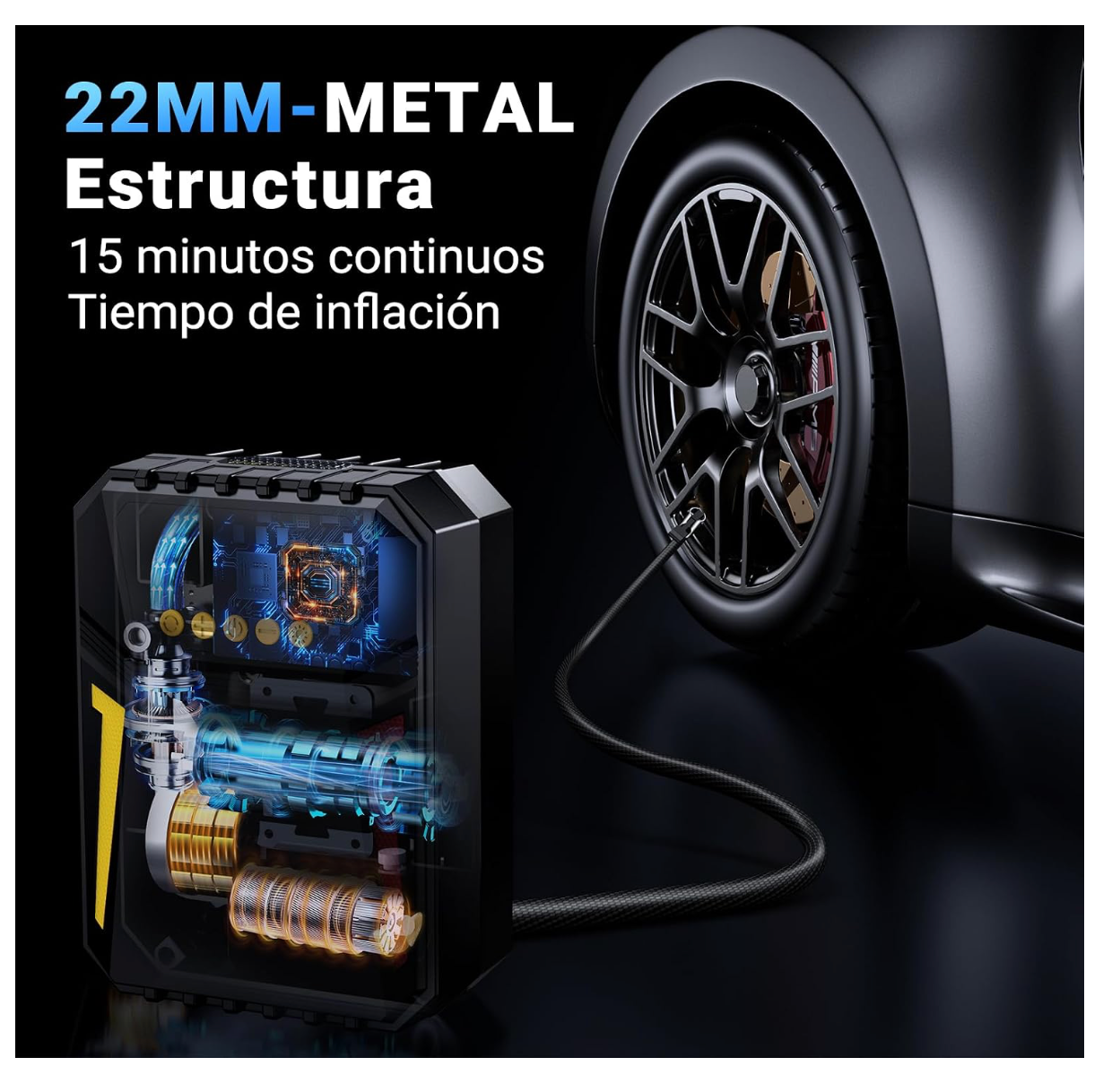 Compresor Portátil de Neumáticos